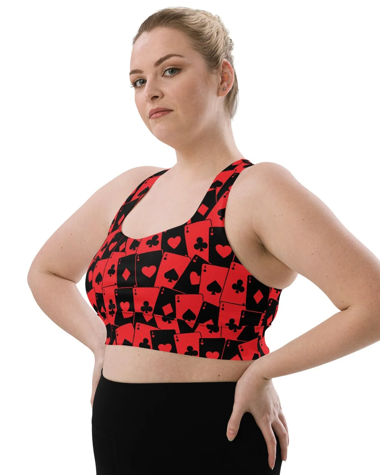 Ace Of Hearts Longline Top