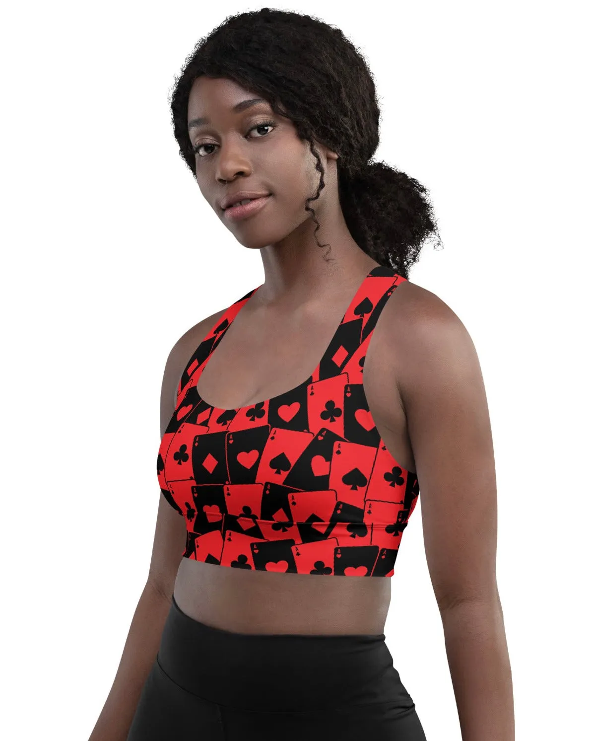 Ace Of Hearts Longline Top