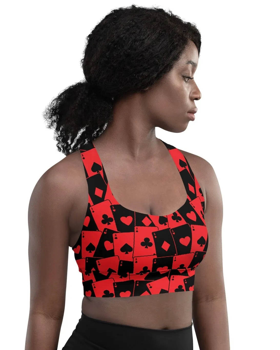 Ace Of Hearts Longline Top