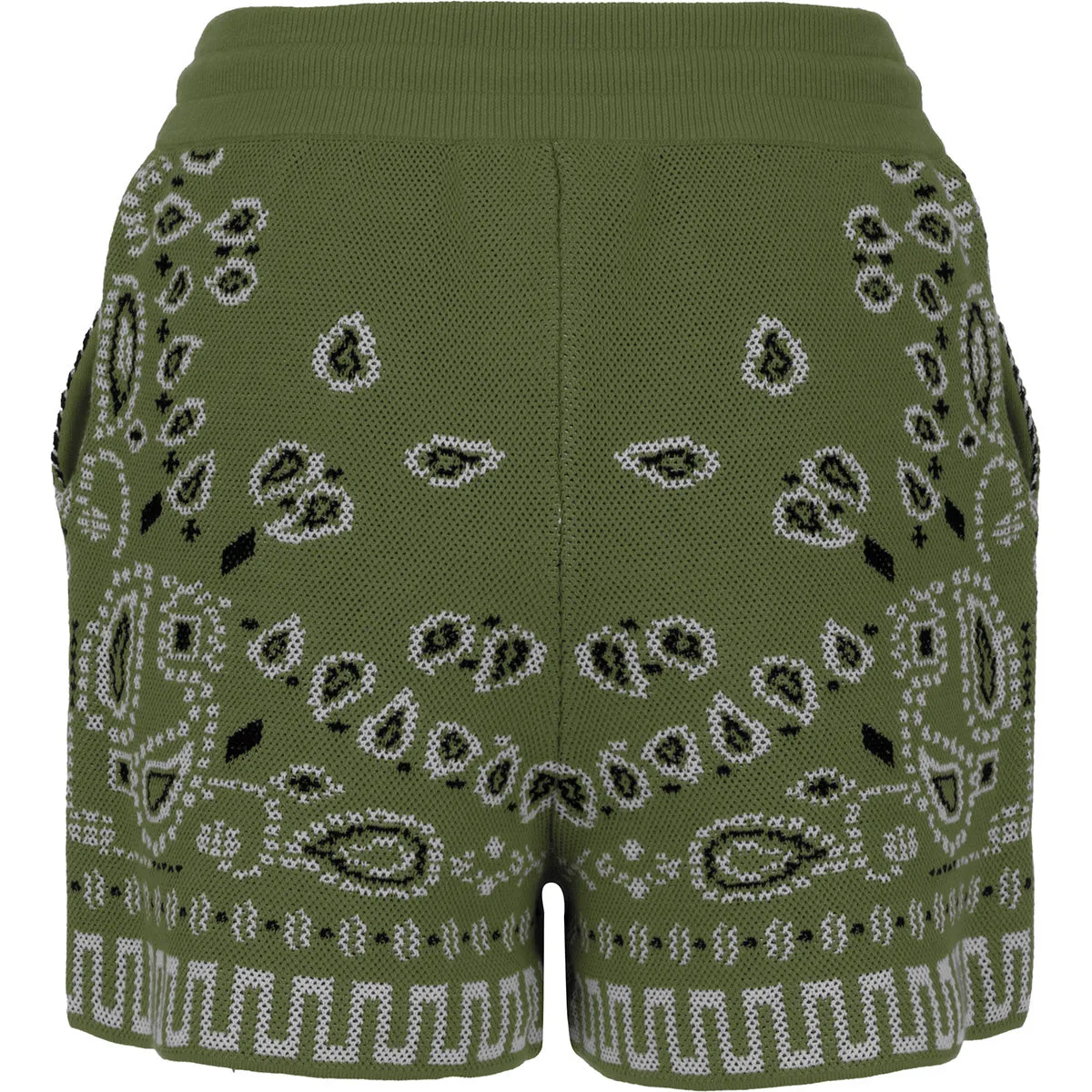 Alanui Bandana Printed Drawstring Shorts