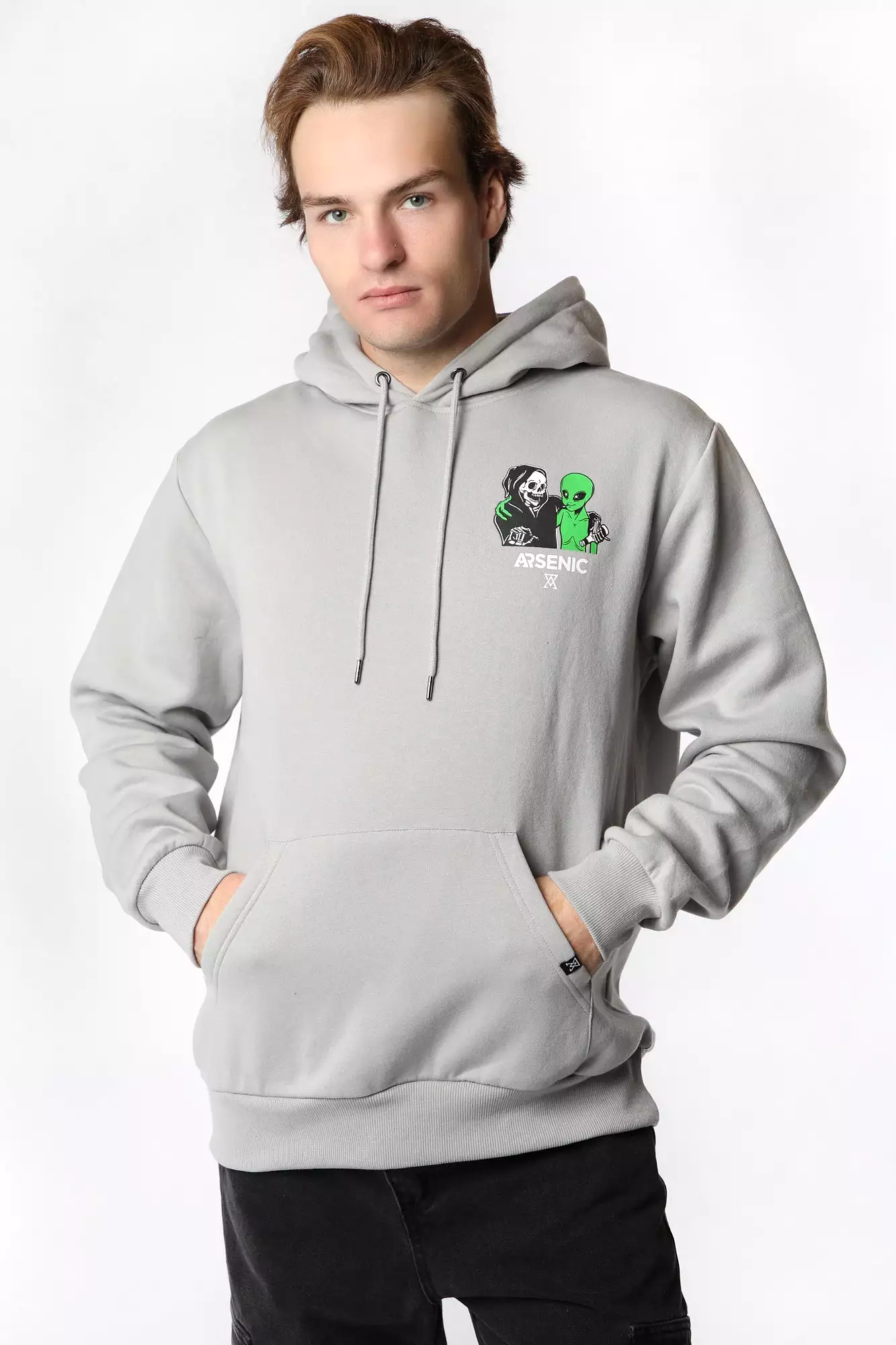 Arsenic Mens Alien Hoodie