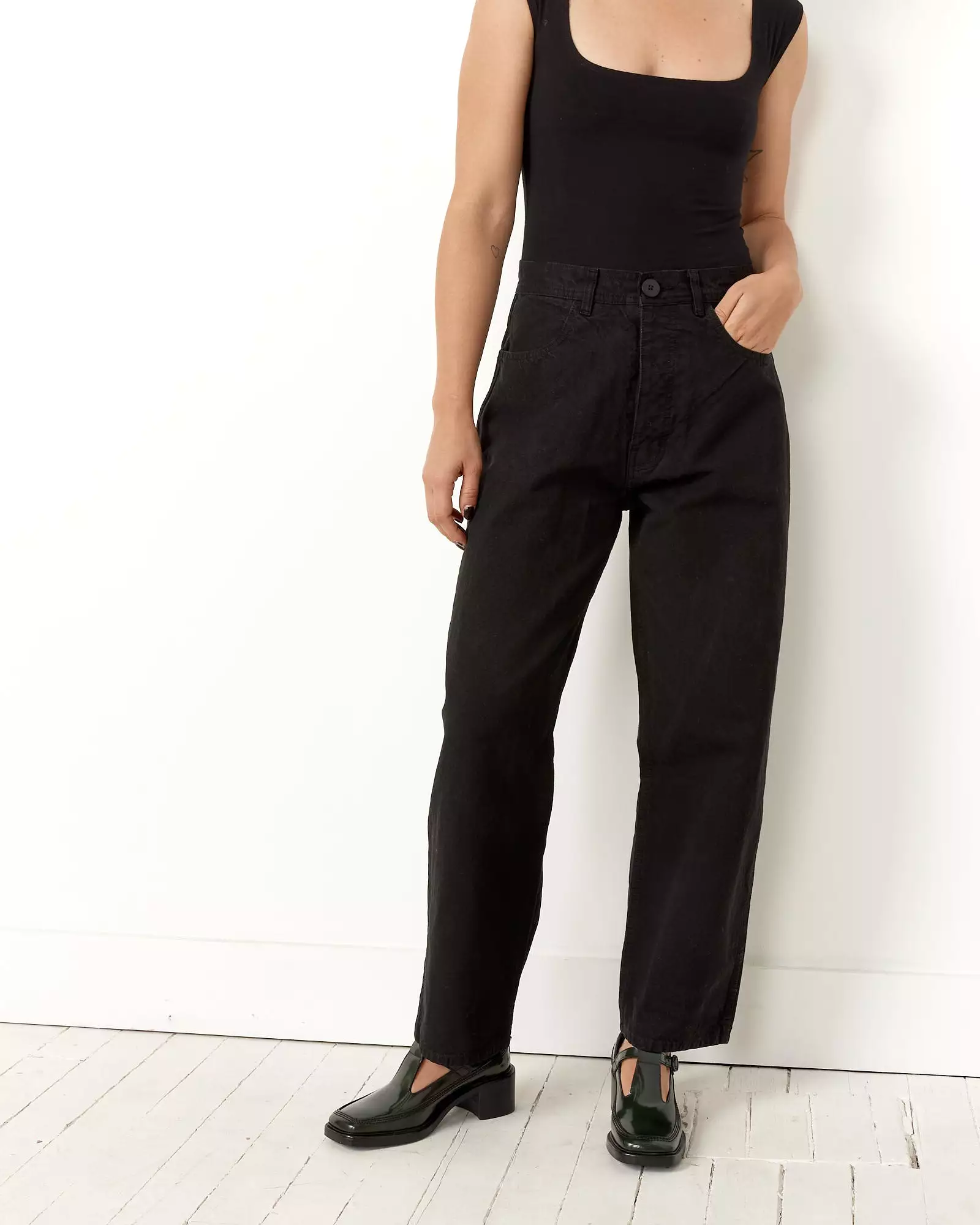 California Wide Pant in Black