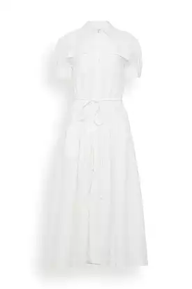 Carrington Dress in Off White