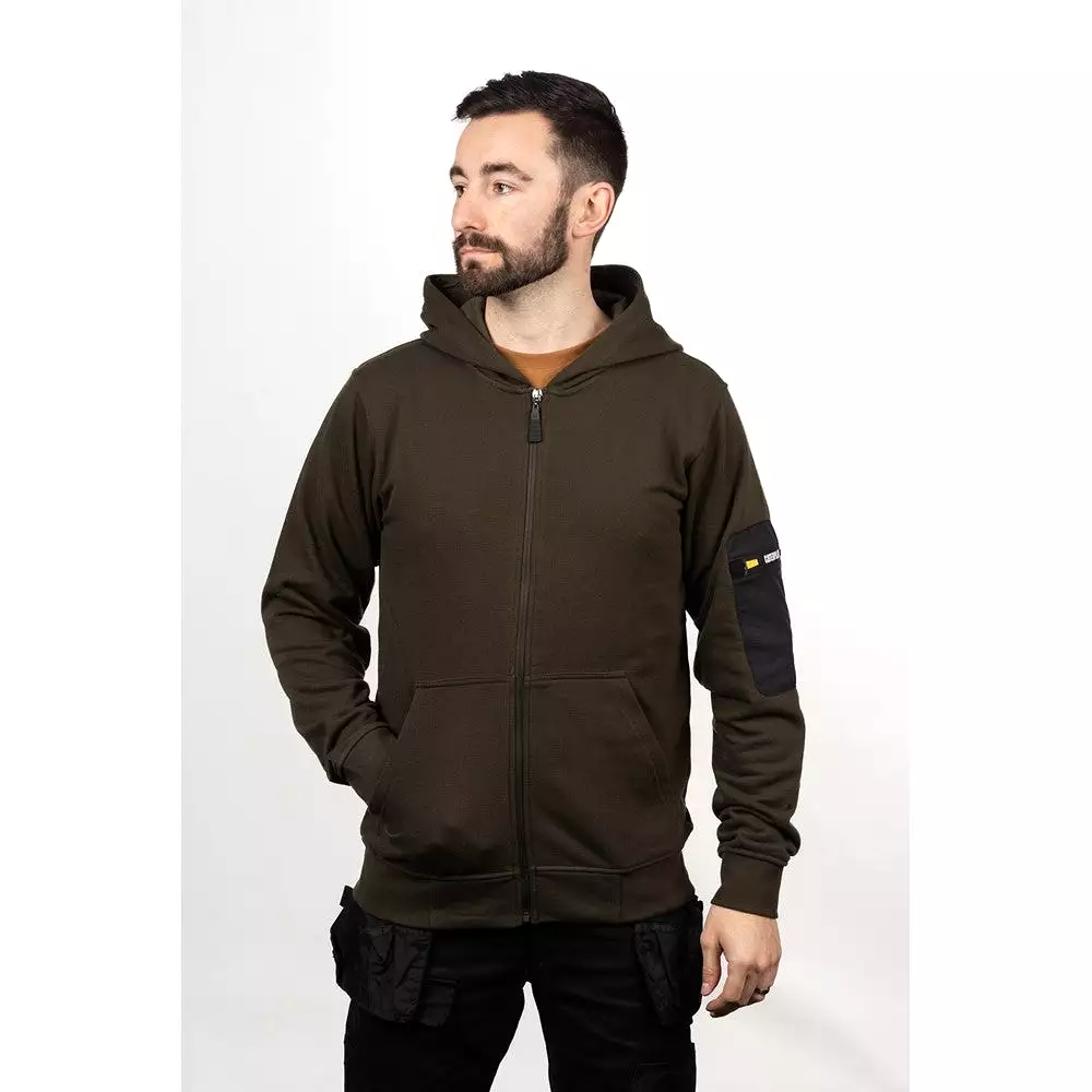 Caterpillar Loopback Full Zip Hoodie