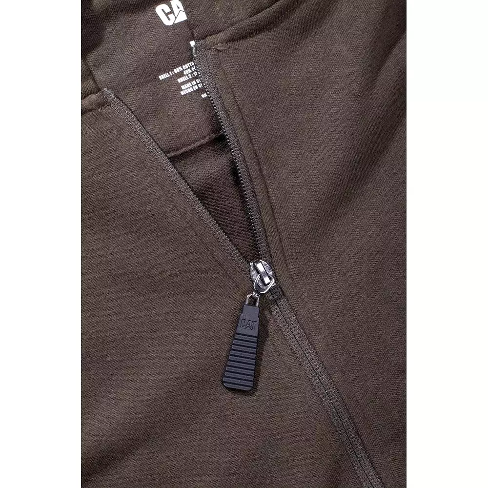 Caterpillar Loopback Full Zip Hoodie