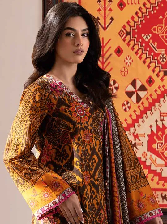 Charizma C-Print Vol-03 Unstitched Printed Lawn 3Pc Suit CP4-20