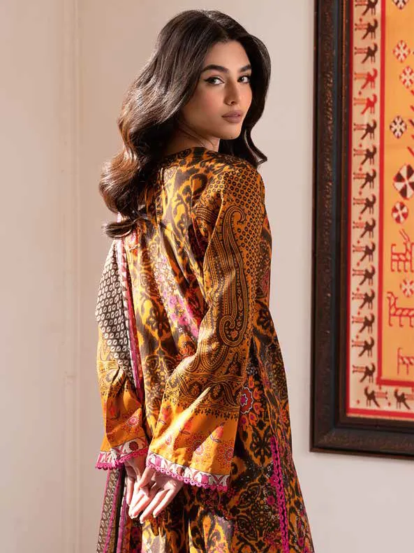 Charizma C-Print Vol-03 Unstitched Printed Lawn 3Pc Suit CP4-20