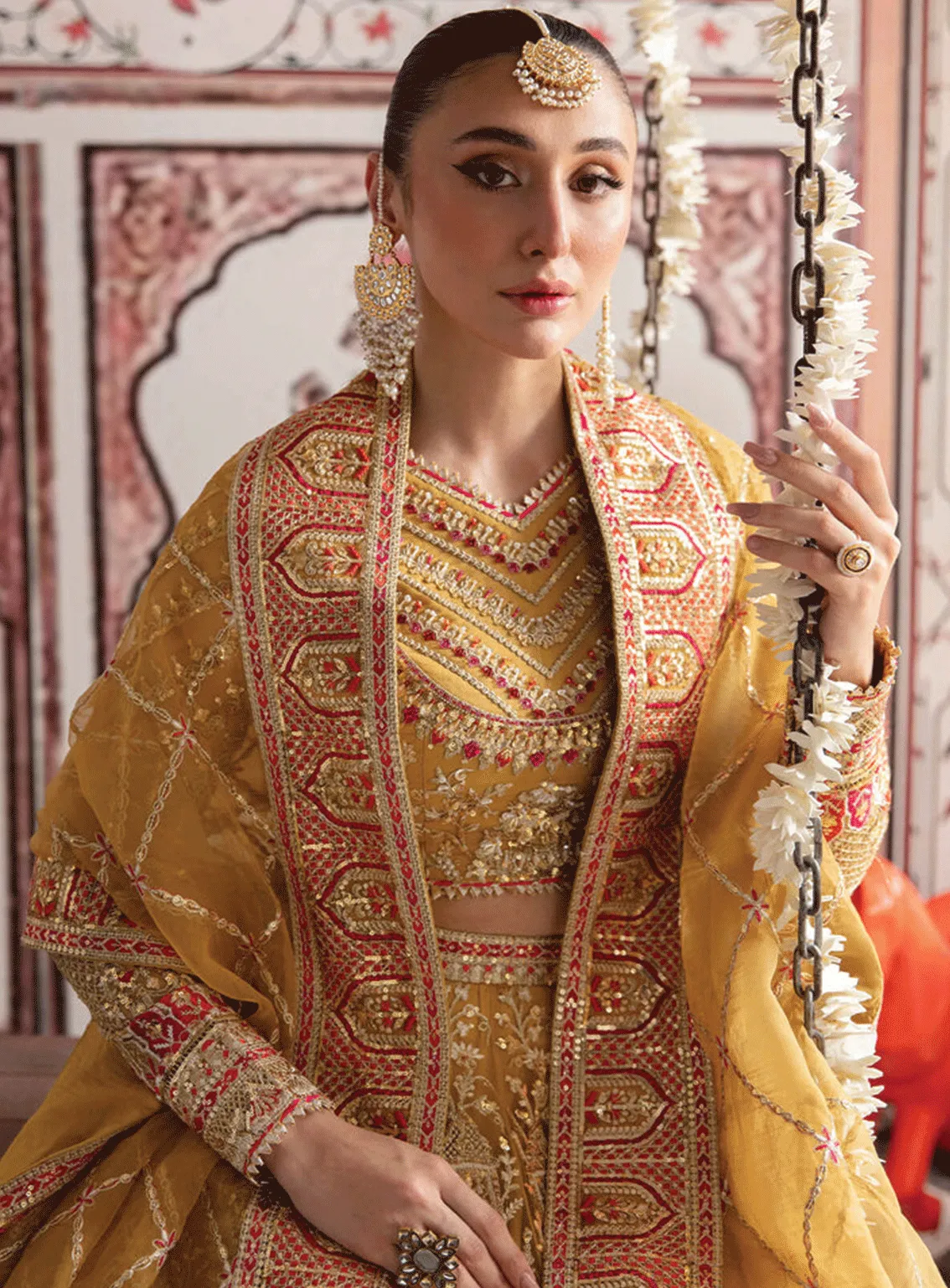 Dastaan By Imrozia Embroidered Net Unstitched 3 Piece Suit - IM23DB IB-35 NARMIN