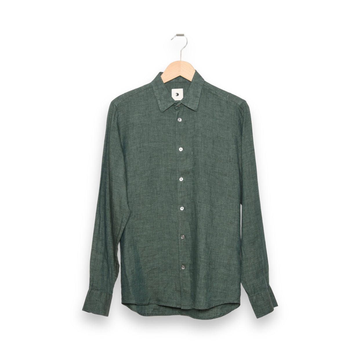 Delikatessen Feel Good Shirt green linen