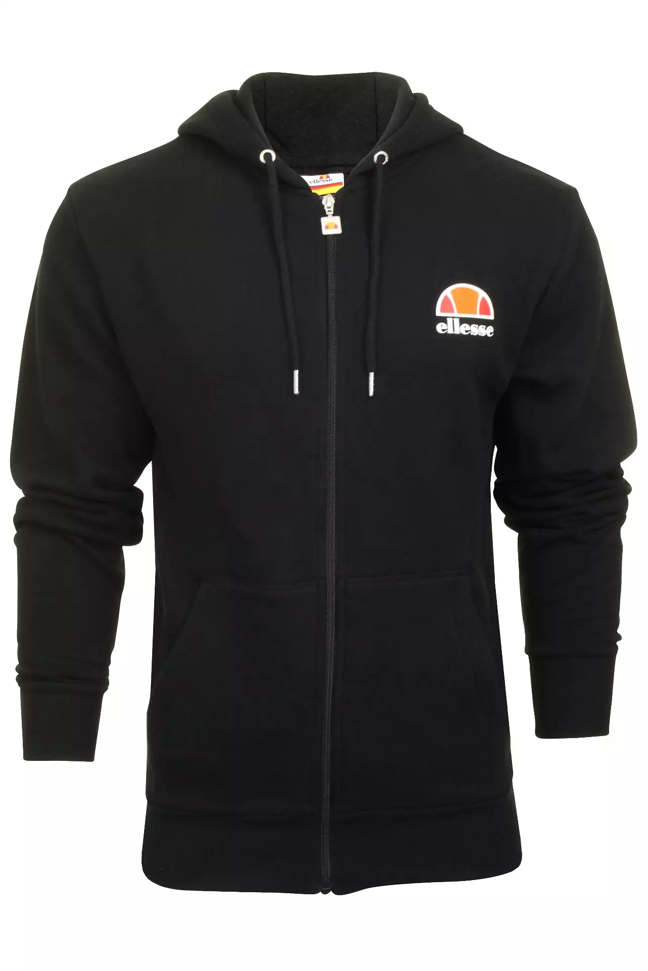 Ellesse Mens Zip Thru Hoodie Sweatshirt 'MILETTO'