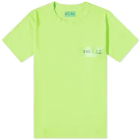 END. x C.P. Company ‘Adapt’ Plated Fluo Jersey T-shirtGreen