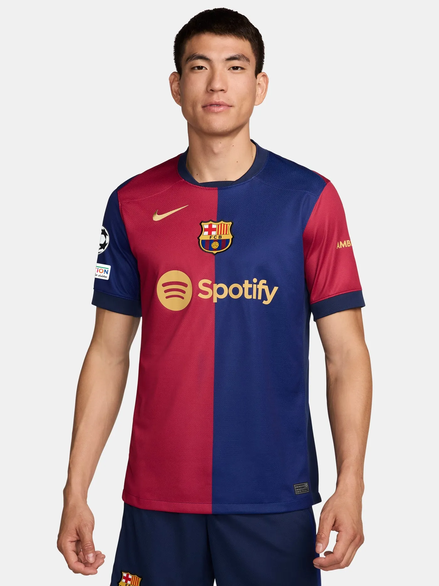 F. DE JONG | UCL Men's home jersey 24/25 FC Barcelona