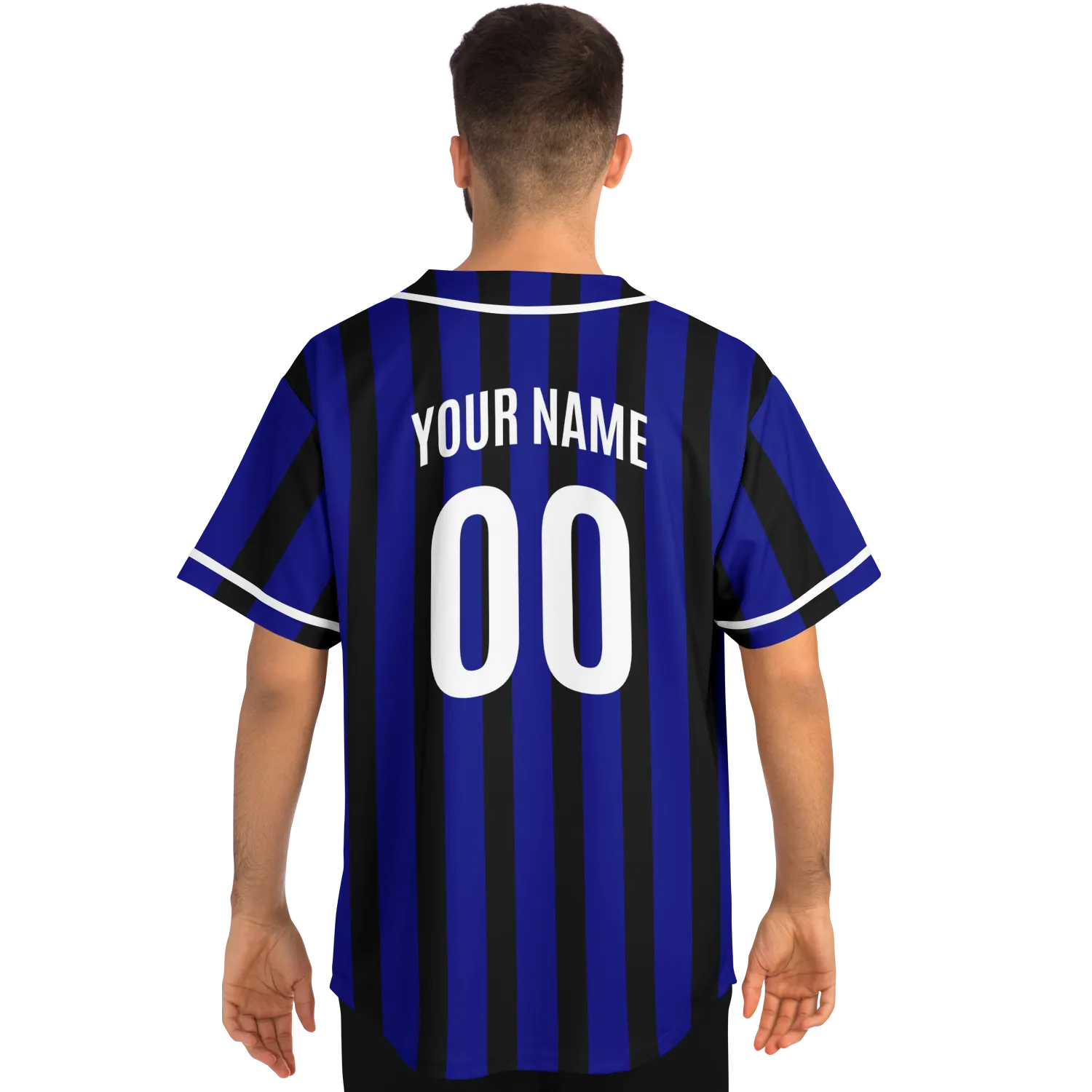 Inter Baseball Jersey - Custom Name + Number