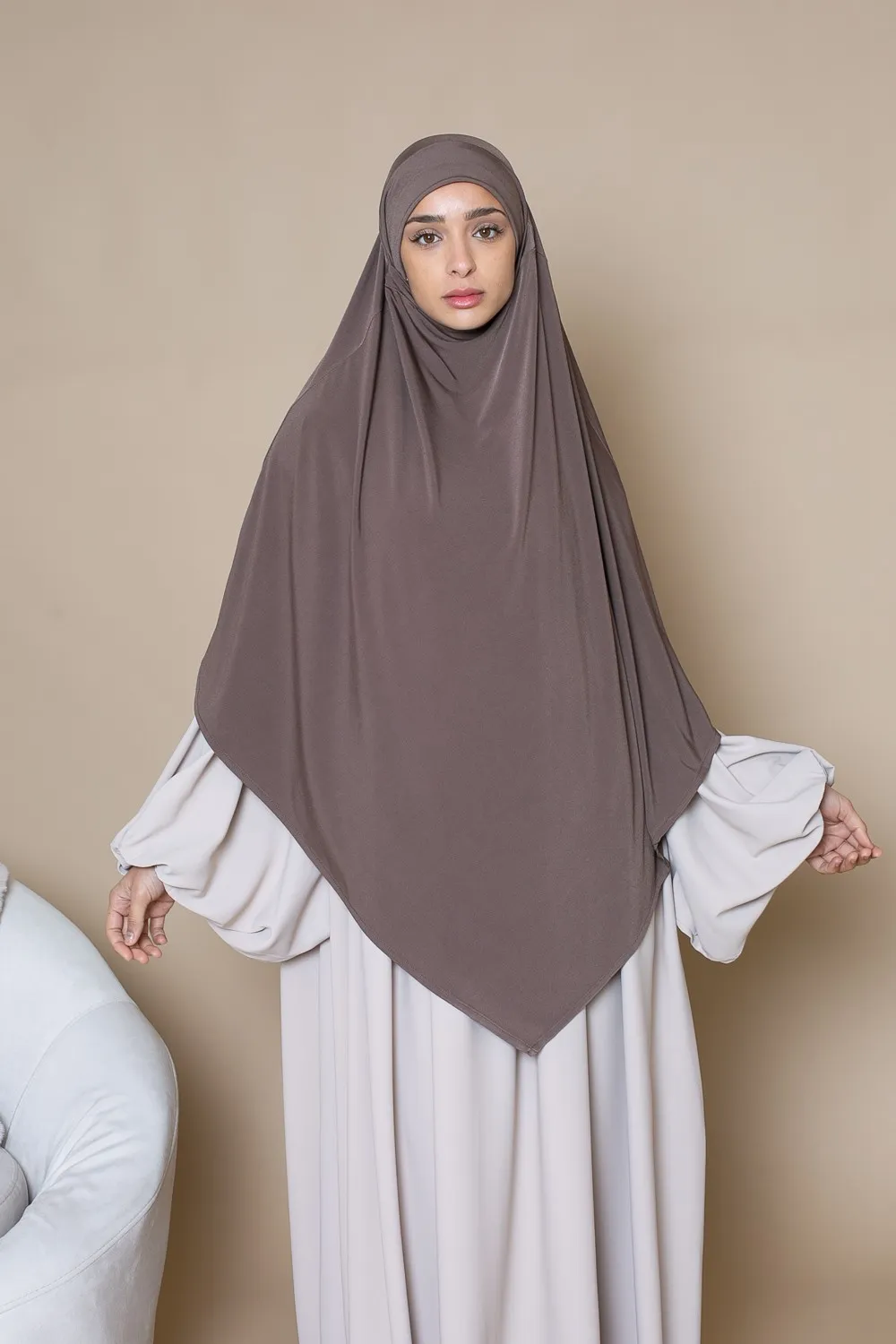 Khimar Premium Sandy Jersey chocolate