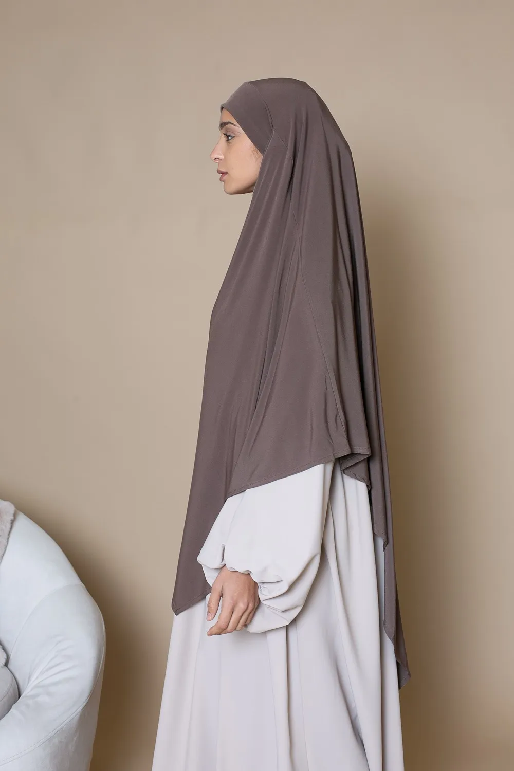 Khimar Premium Sandy Jersey chocolate