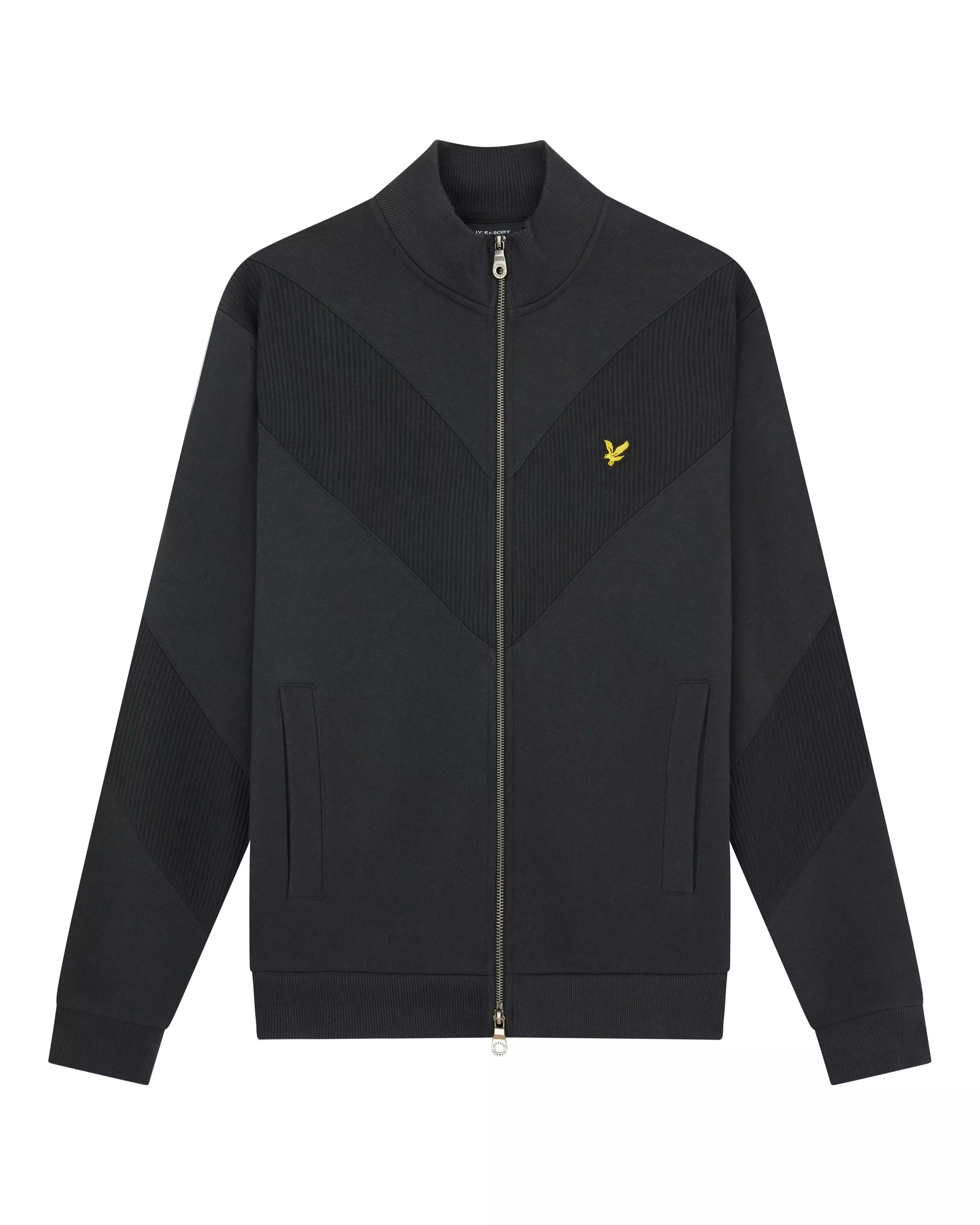 Lyle & Scott Mens Chevron Zip Though Track Jacket