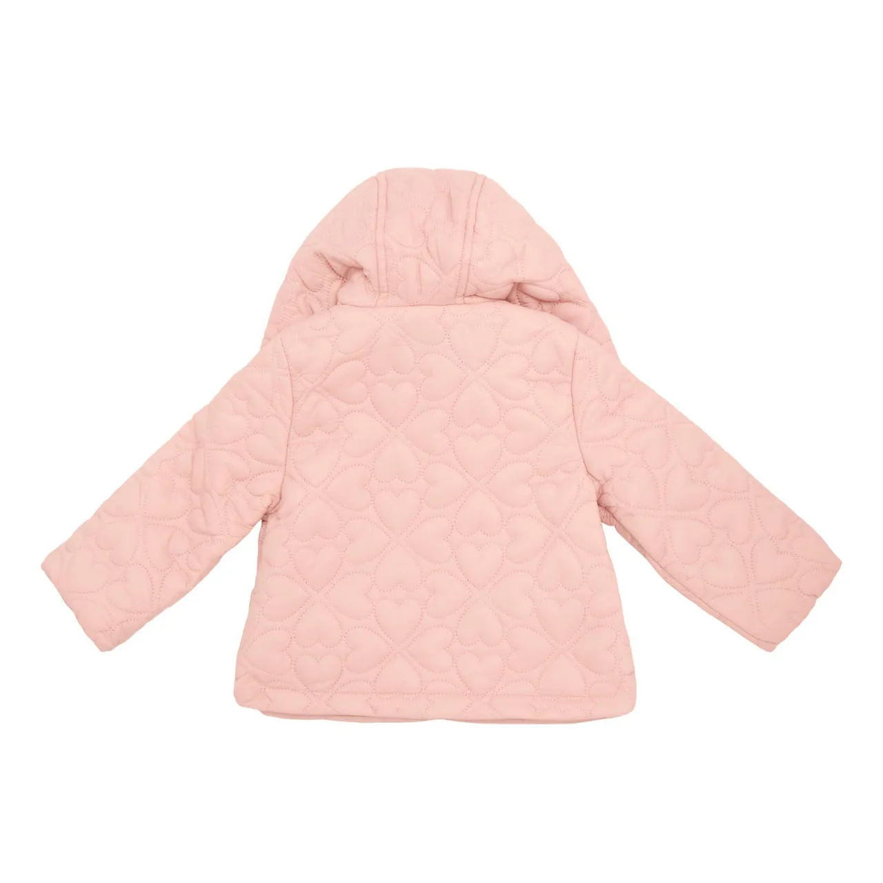 MAYORAL Heart Quilted Jacket - Light Pink