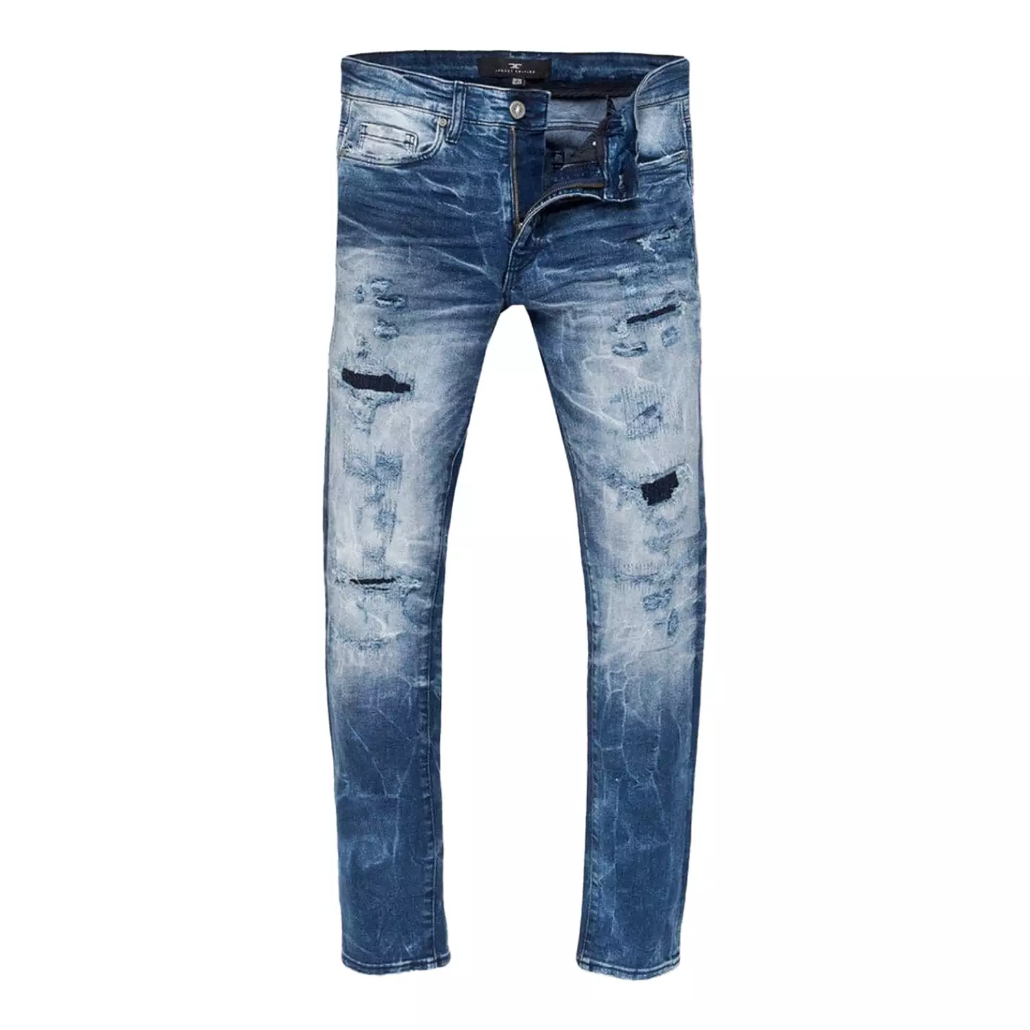 Men's Rip And Repair Ross Skinny Denim Pant