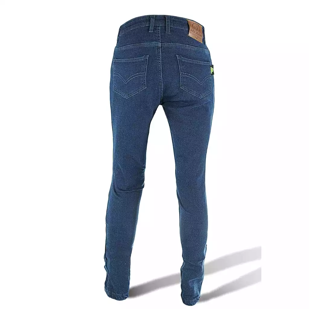 NEO WOMEN MOTORCYCLE JEANS – BLUE