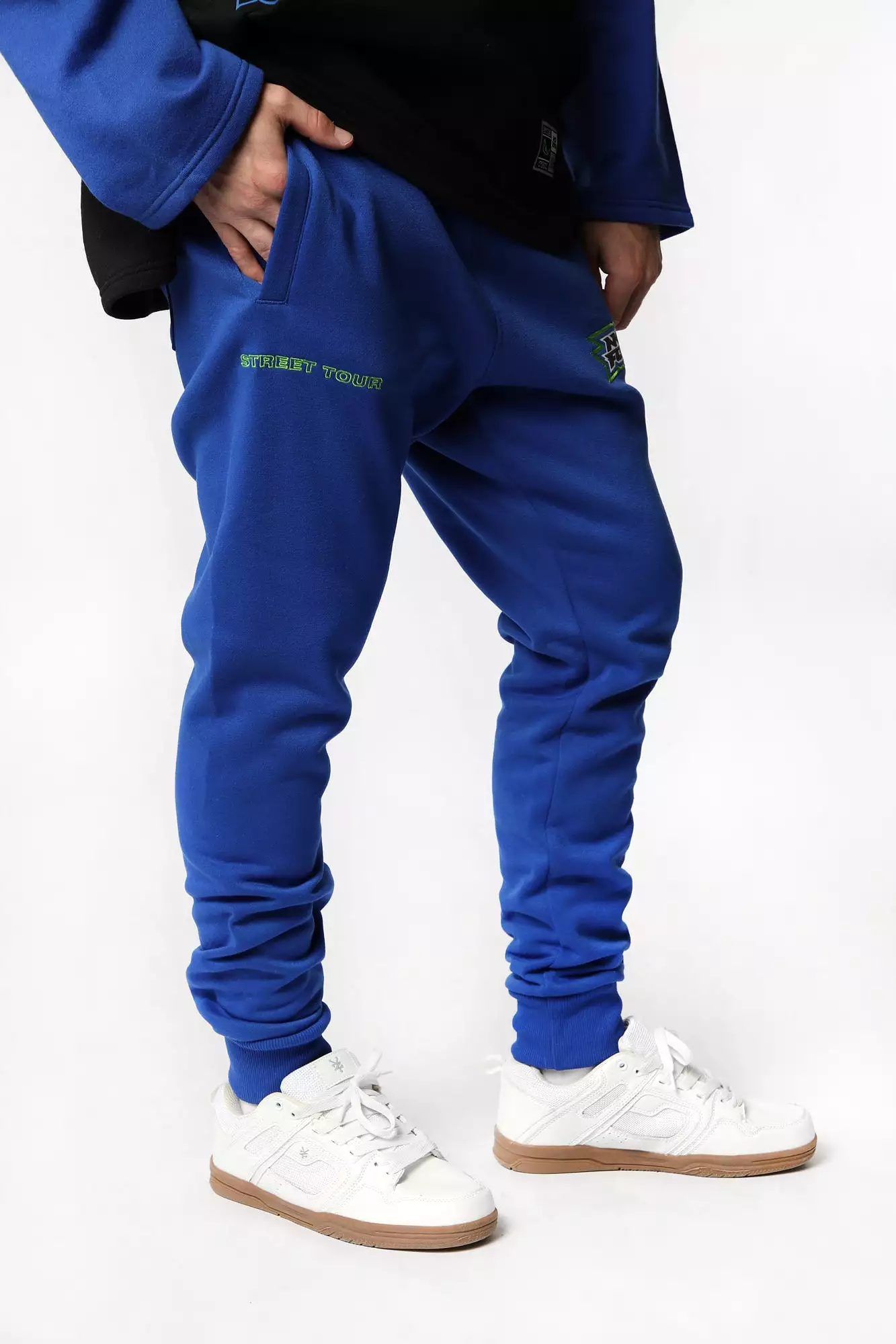 No Fear Mens Embroidered Logo Fleece Jogger