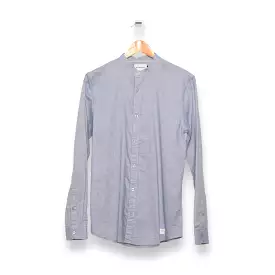 Nowadays oxford melange shirt zen blue