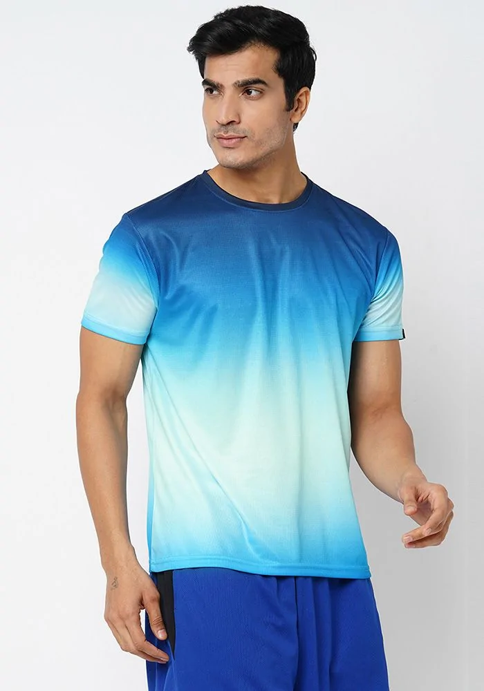 Ocean Blue Ombre Jersey