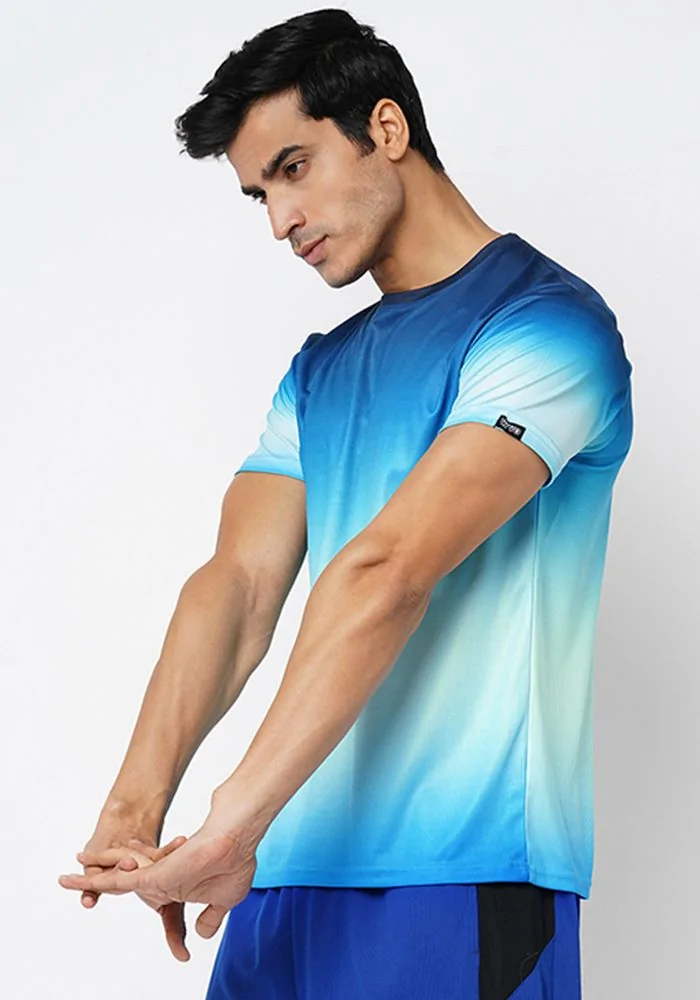 Ocean Blue Ombre Jersey