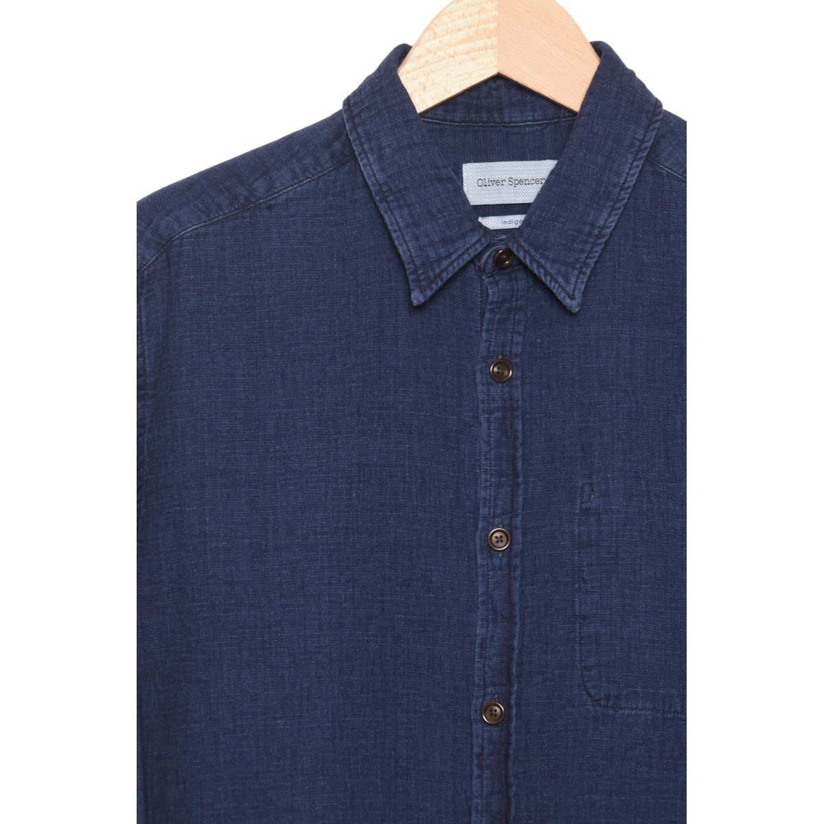 Oliver Spencer New York Special Shirt Levens indigo blue