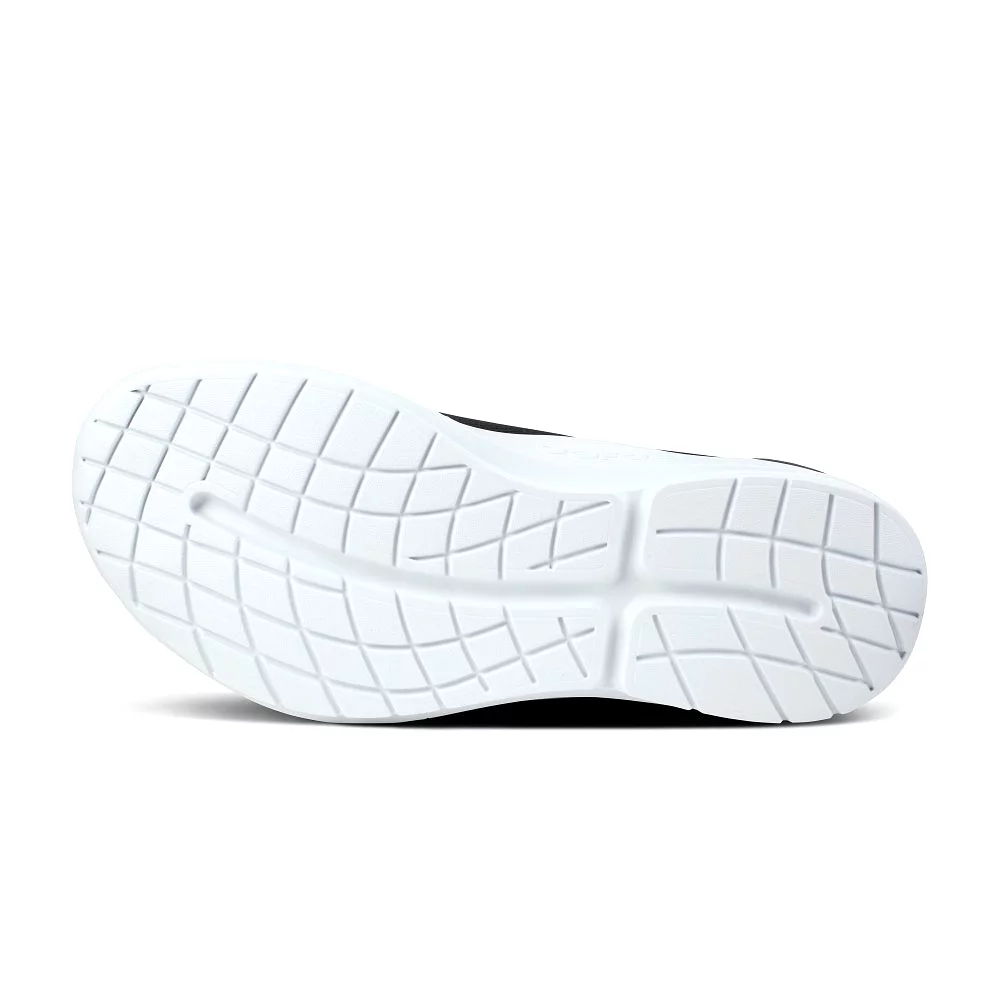 Oofos Men's OOmg Sport Low Shoe - White & Black