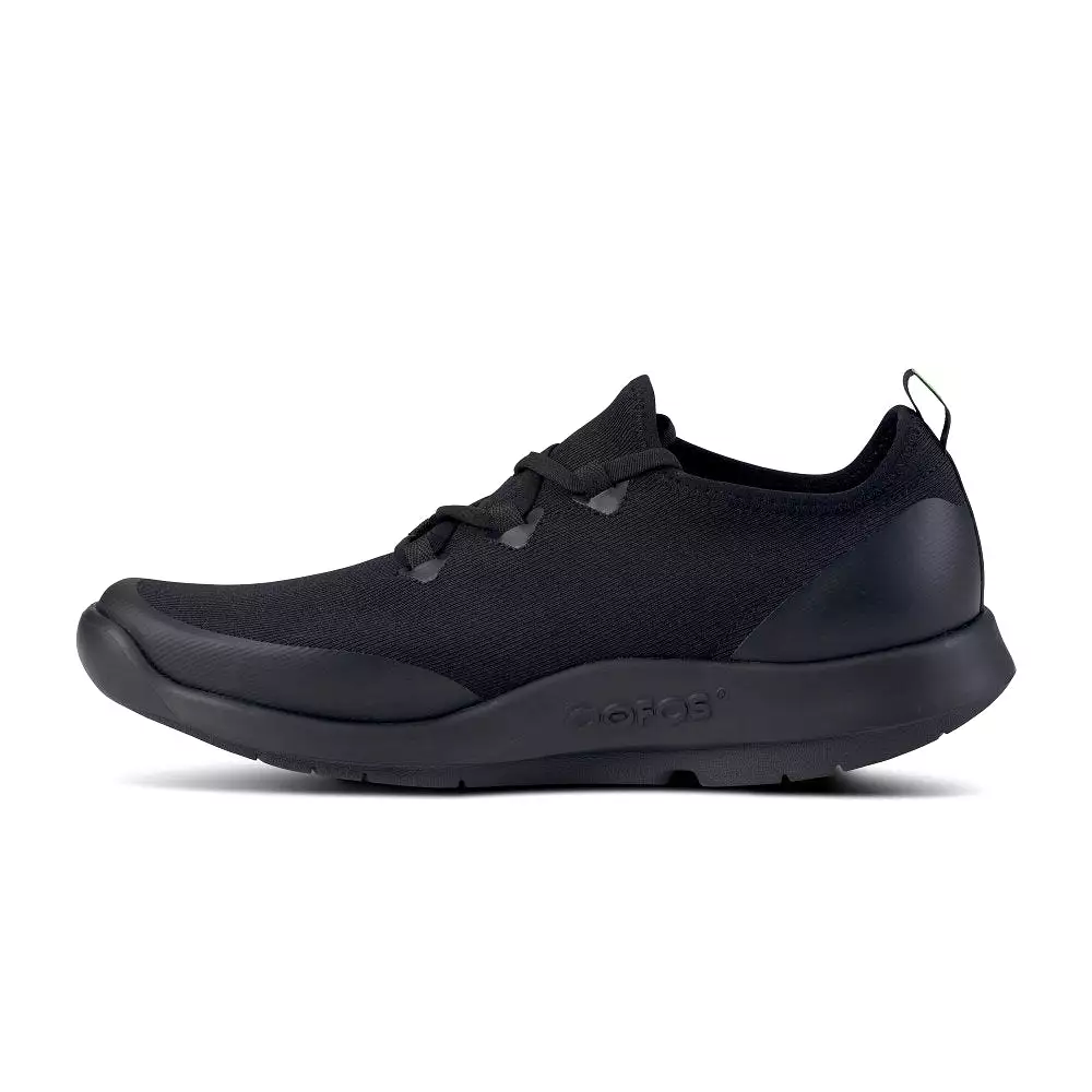 Oofos Men's OOmg Sport LS Low Shoe - Black