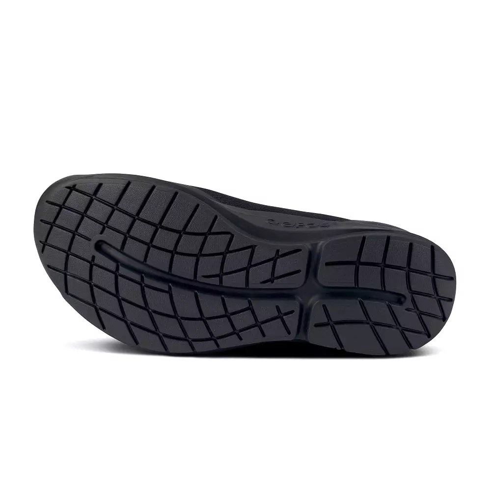 Oofos Men's OOmg Sport LS Low Shoe - Black