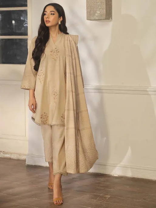 Sahar Embroidered Cross Hatch Unstitched 3 Piece Suit SD-V2-23-05