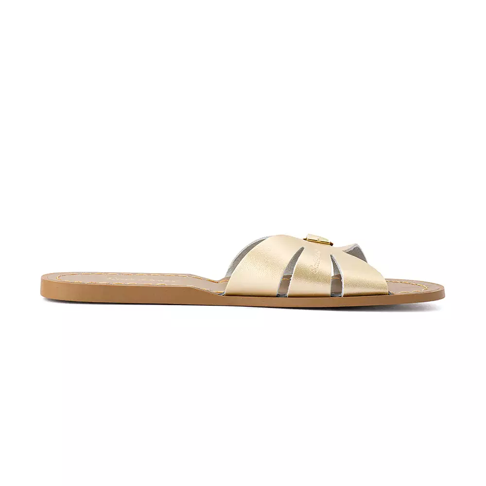 Salt Water Sandals Classic Slide Gold