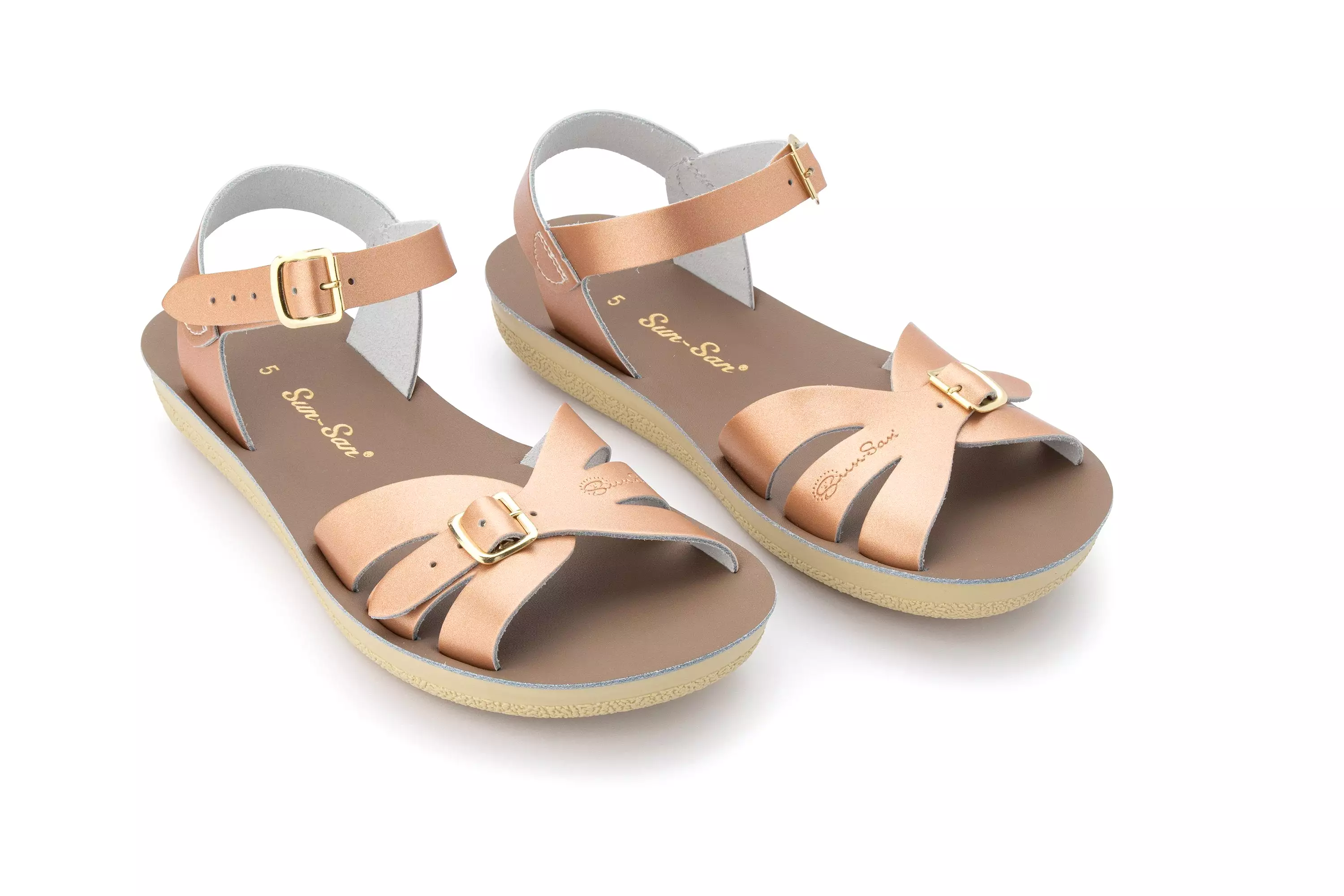 Salt Water Sandals Sun-San Boardwalk ROSE GOLD