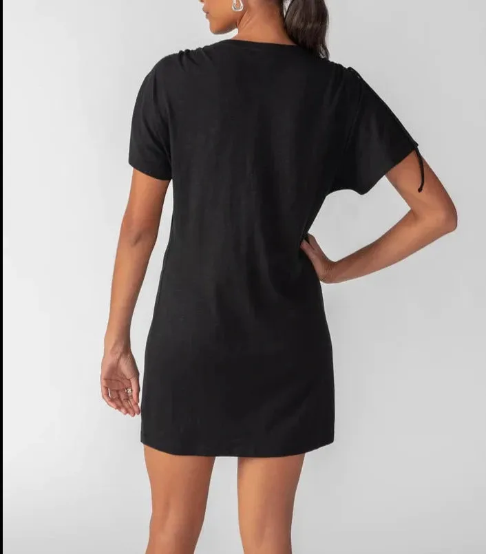 Sanctuary Drawstring Shoulder Dress