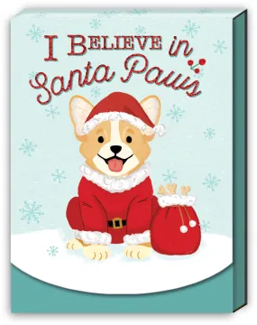 Santa Corgi Pocket Notepad