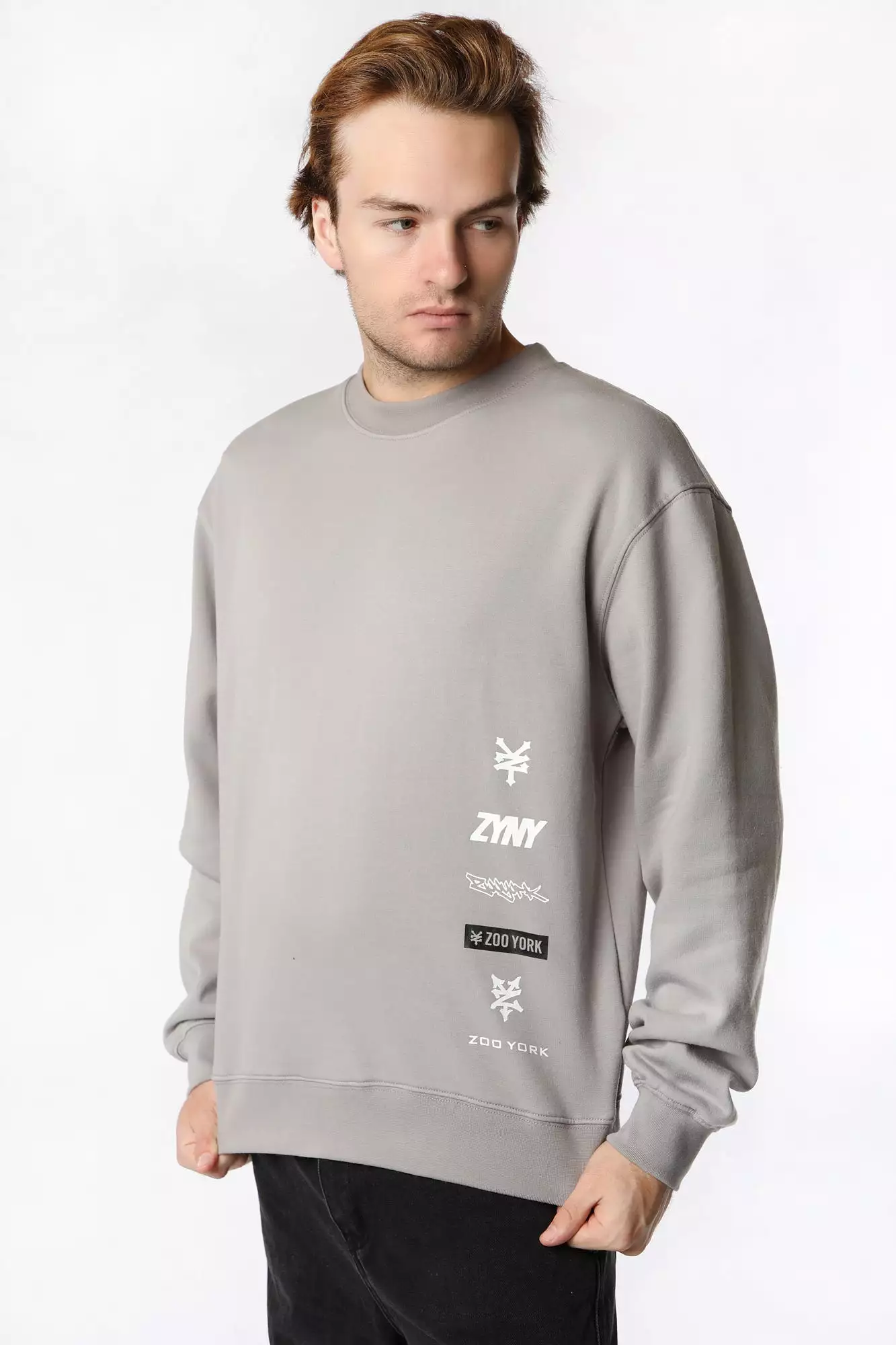 Sweatshirt Imprimés Logos Zoo York Homme