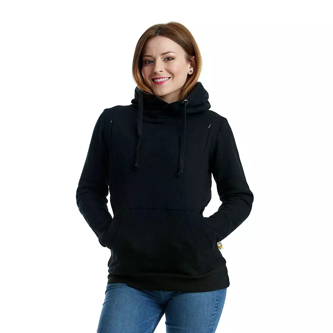 The Isla Cross-Neck Nursing Hoodie