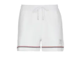 Thom Browne Logo Patch Drawstring Shorts