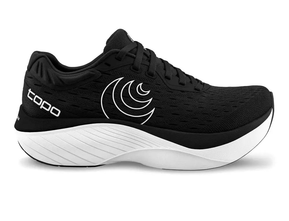 Topo Athletic Women's Atmos - Black/White (Wide Width)