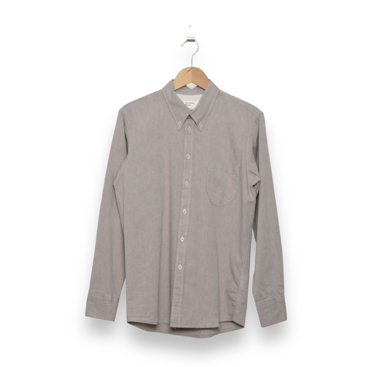 Universal Works Daybrook Shirt 29658 Organic Oxford sand