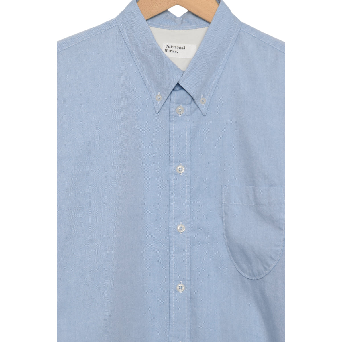 Universal Works Daybrook Shirt 29658 Organic Oxford sky