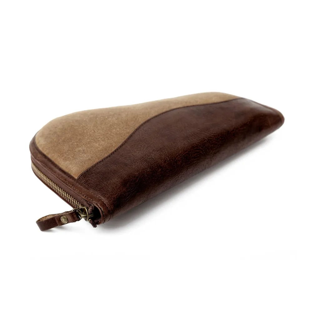 White Wing Waxed Canvas Hunting Pistol Case