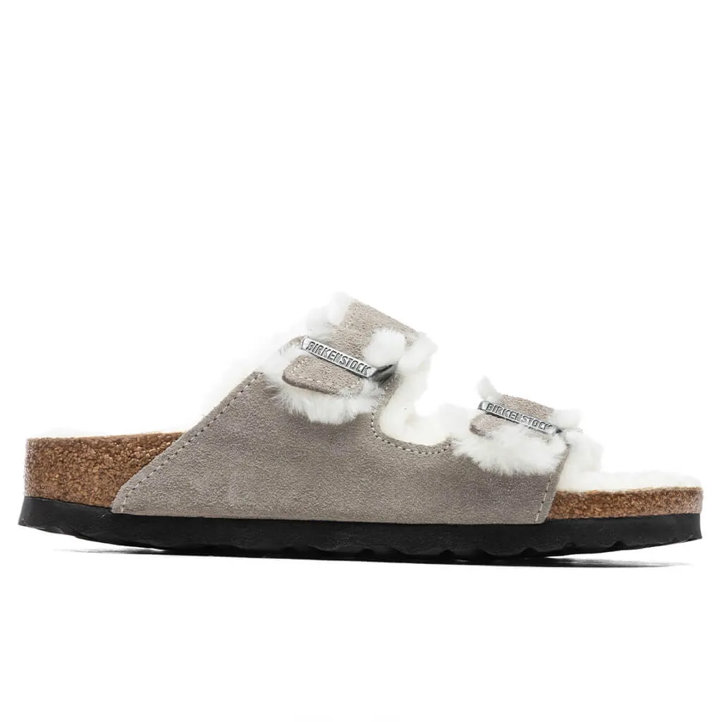 Women's Narrow Arizona Shearling - Stone Coin