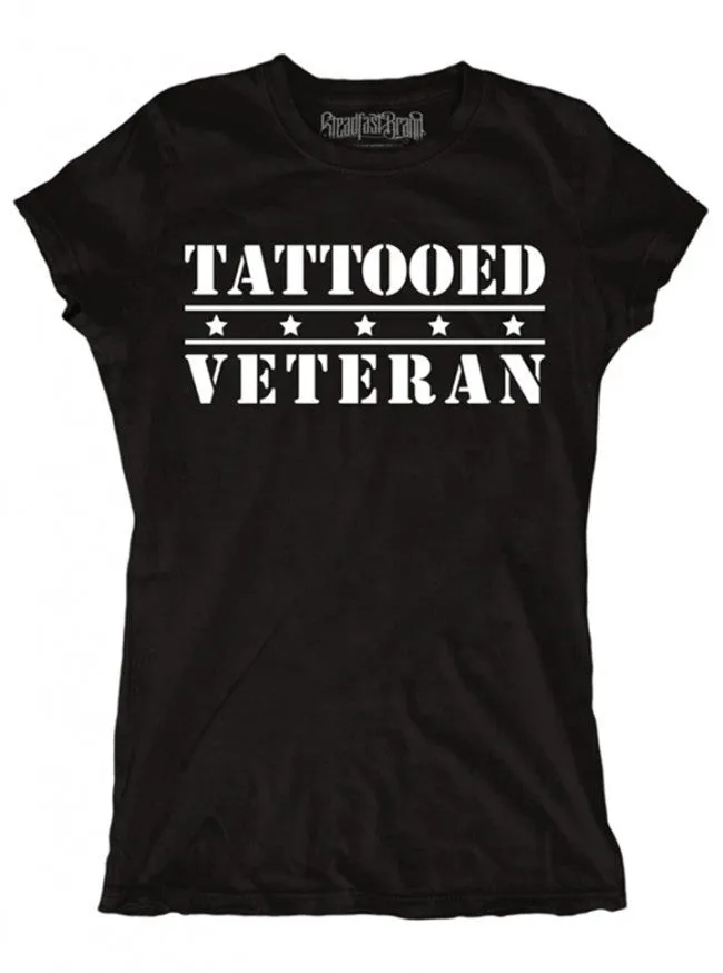 Women's Tattooed Veteran Tee