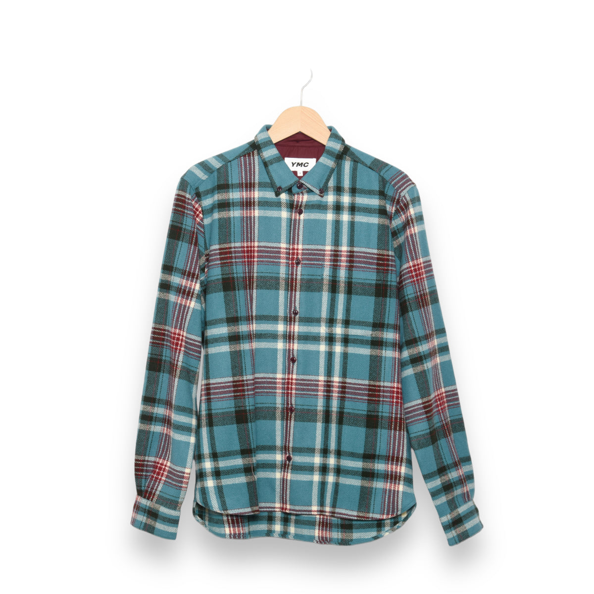 YMC Dean Shirt blue multi