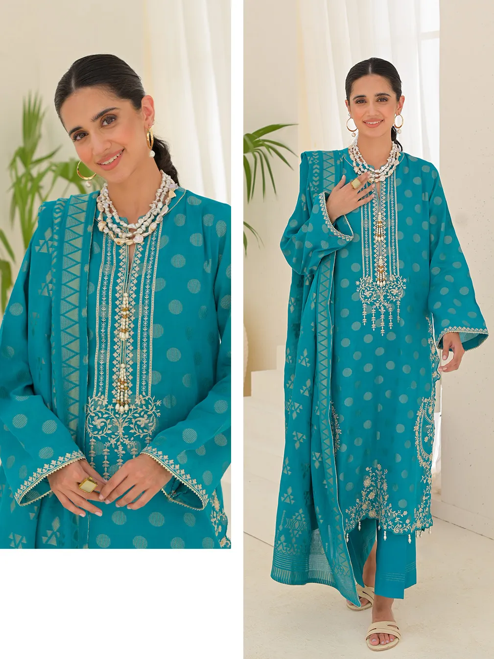 Zellbury Vol-05 Embroidered Lawn Unstitched 3 Piece Suit WUS23E30298